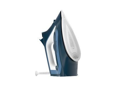Rowenta Express Steam DW4308D1 - Dampstrykejern - såleplate: Microsteam 300 LASER - 2500 W - blue/white/light blue