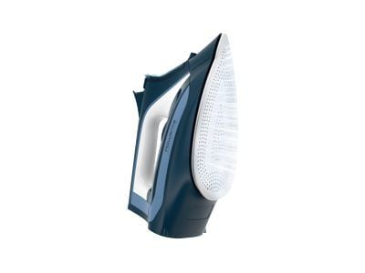 Rowenta Express Steam DW4308D1 - Dampstrykejern - såleplate: Microsteam 300 LASER - 2500 W - blue/white/light blue