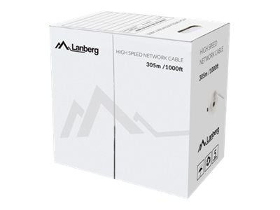 Lanberg - Samlet kabel - 4.7 mm - UTP - CAT 5e - solid - oransje