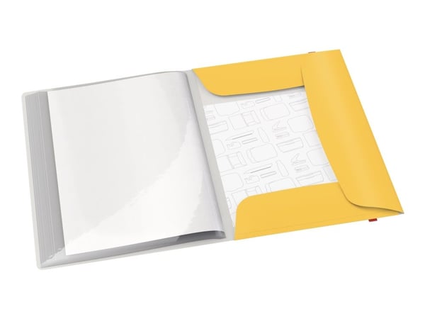 Leitz Cosy Mobile - Displaybok - 20 rom - for A4 Plus - kapasitet: 40 ark - varm gulfarge