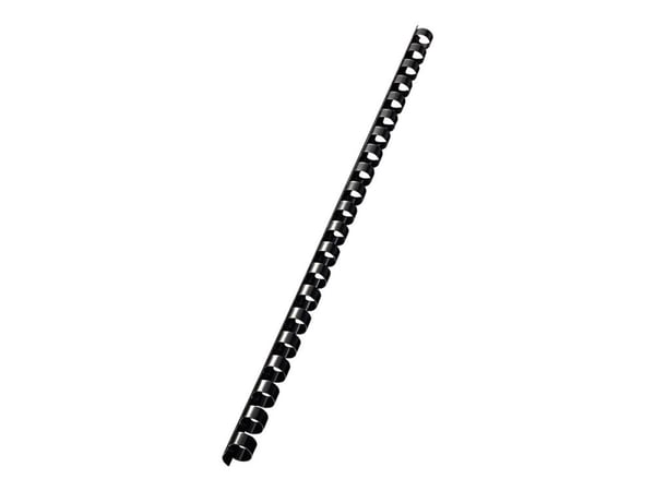 Leitz ComBIND - 10 mm - 32 cm - 21 ringer - A4 (210 x 297 mm) - 65 ark - svart - 100 stk plastbindekam