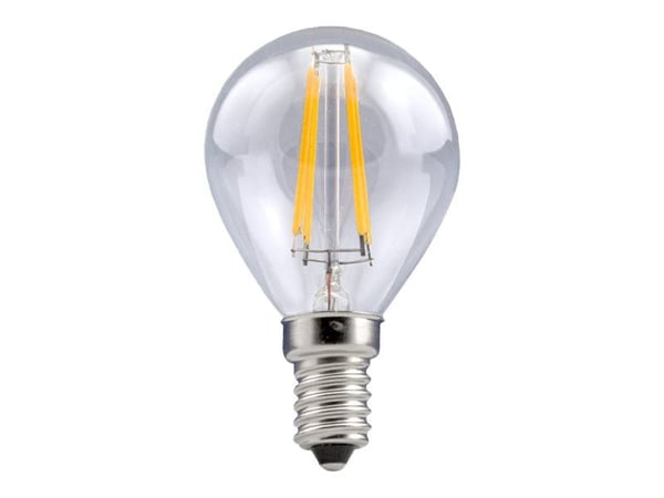 Leduro FILAMENT - LED-filamentlyspære - E14 - 4 W (ekvivalent 40 W) - klasse F - 2700 K