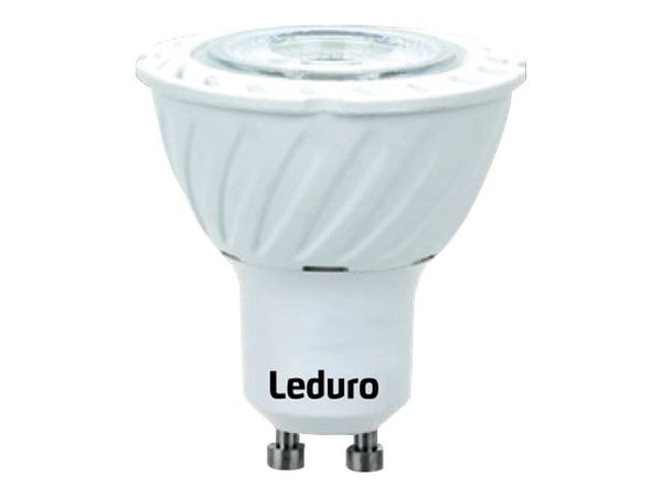 Leduro - LED-pære for søkelys - form: PAR16 - GU10 - 7.5 W (ekvivalent 70 W) - klasse F - 3000 K - matt
