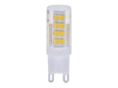 Leduro - LED-lyspære - form: korn - G9 - 3.5 W - klasse F - 2700 K - gjennomsiktig