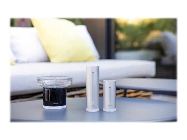 Netatmo NBU-NWS-NRG-EU Rain Pack - Værstasjon - trådløs - grå aluminium