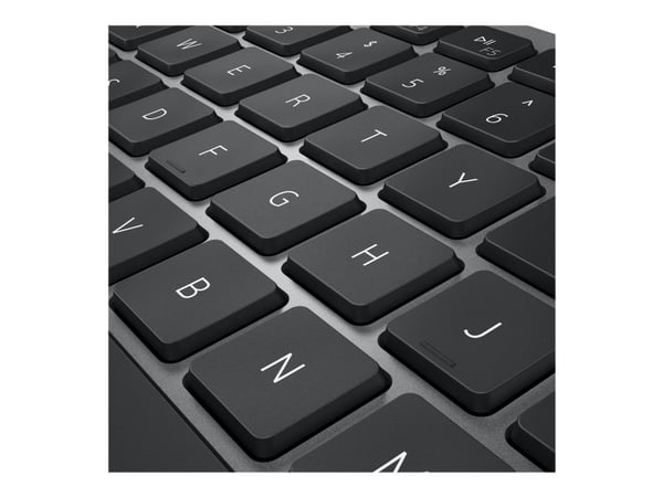 Dell Pro Plus Compact - Tastatur- og mussett - trådløs - 2.4 GHz, Bluetooth 5.0 - QWERTY - Russisk - titangrå