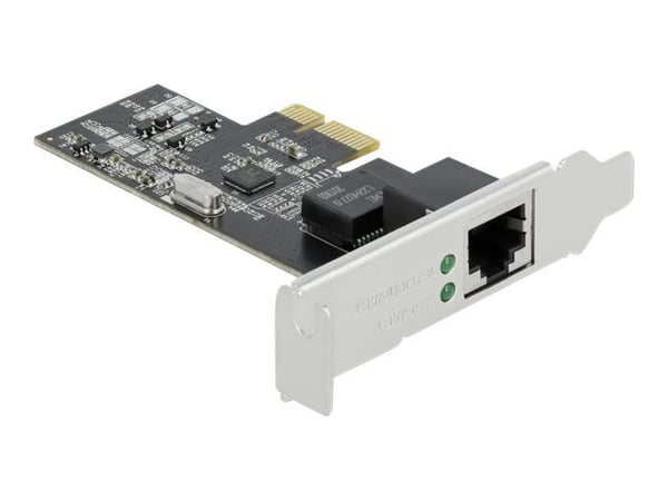 Delock PCI Express x1 Card to 1 x 2.5 Gigabit LAN - Nettverksadapter - PCIe 2.1 - 2.5GBase-T x 1