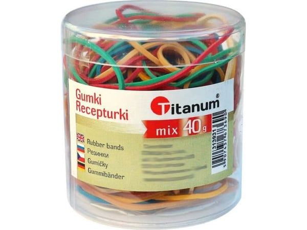 Titanum kuminauha 40g laatikossa, jossa on 4 kokoa