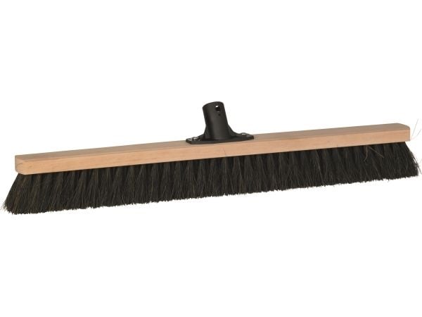 Vikan Fejekost med gevind 620mm Stiv Træ