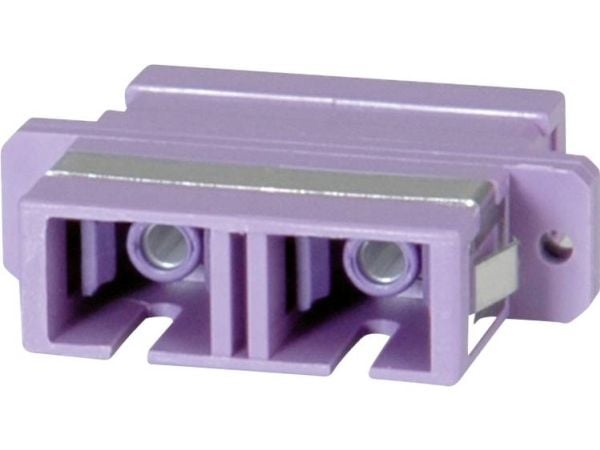 Value Fibre Optic Adapter SC/SC Duplex, OM4 PB