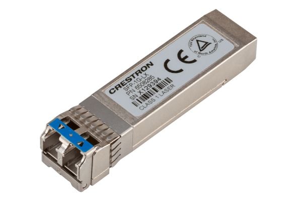 Crestron SFP-1G-LX - SFP (mini-GBIC) transceivermodul - 1GbE - 1000Base-LX10 - LC-enkeltmodus - opp til 10 km - 1310 nm - for Crestron CEN-SWPOE-10