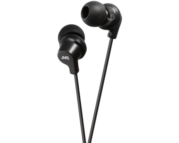 JVC HA-FX10-B-E, Langallinen, 8 - 23000 Hz, Musiikki, 3,3 g, Kuulokkeet, Musta