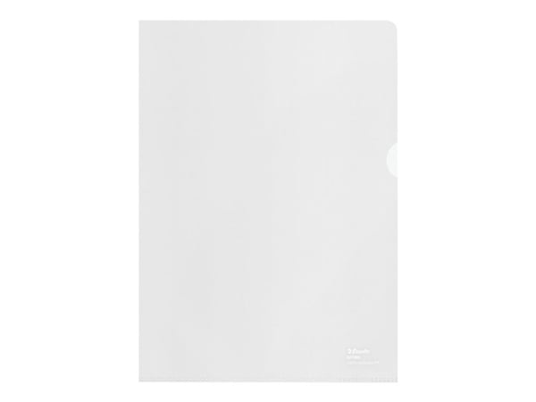 Plastomslag Esselte Recycled A4 100my med preging - (100 stk.)
