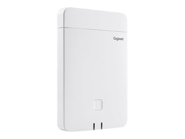 Gigaset N670 IP Pro - Trådløs VoIP-telefonbasisstasjon - IP-DECT\GAP\pnCAP - treveis anropskapasitet - SIP, RTP, SRTP, SDP, SIPS - polhvit SF9063