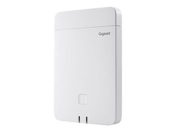 Gigaset N670 IP Pro - Trådløs VoIP-telefonbasisstasjon - IP-DECT\GAP\pnCAP - treveis anropskapasitet - SIP, RTP, SRTP, SDP, SIPS - polhvit SF9063 Gigaset N670 IP Pro - Trådløs VoIP-telefonbasisstasjon - IP-DECT\GAP\pnCAP - treveis anropskapasitet - SIP, RTP, SRTP, SDP, SIPS - polhvit SF9063