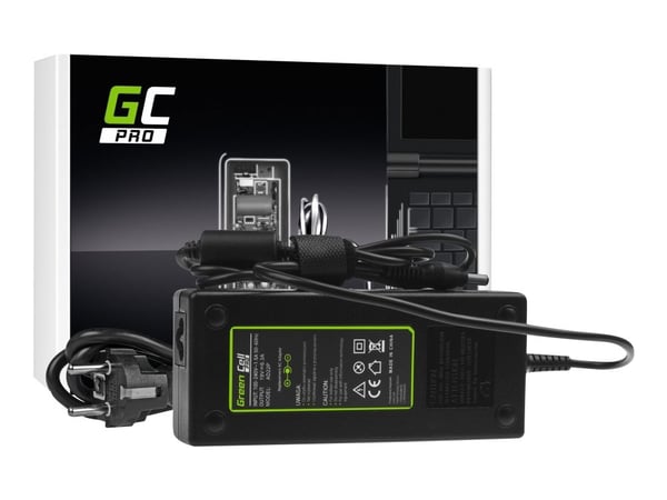 Green Cell AD22P, Kannettava tietokone, Sisätila, 100 - 240 V, 50 - 60 Hz, 120 W, 19 V