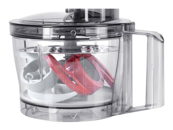 Bosch MultiTalent 3 MCM3401M - Kjøkkenmaskin - 800 W - børstet rustfritt stål / svart