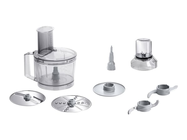 Bosch MultiTalent 3 MCM3401M - Kjøkkenmaskin - 800 W - børstet rustfritt stål / svart