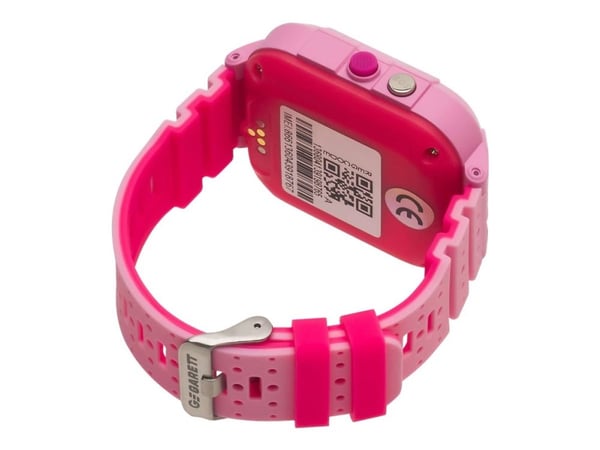 Garett Kids 4G - Rosa - smartklokke med stropp - gummi - display 1.4" - 4 GB - Wi-Fi, Bluetooth - 4G