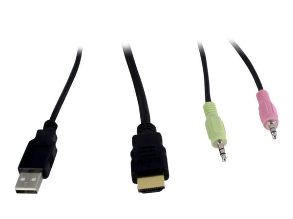Argus KVM AS-21HA - KVM / lydsvitsj - 2 x KVM/lyd - stasjonær