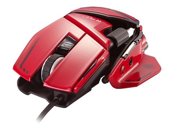 Mad Catz R.A.T. 8+ ADV - Mus - høyrehendt - optisk - 11 knapper - kablet - USB