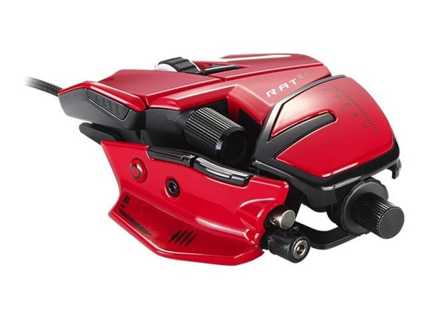 Mad Catz R.A.T. 8+ ADV - Mus - høyrehendt - optisk - 11 knapper - kablet - USB