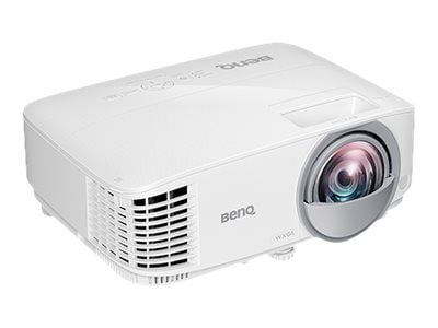 BenQ MW809STH - DLP-projektor - portabel - 3D - 3600 ANSI-lumen - WXGA (1280 x 800) - 16:10 - 720p - kortkast fast linse