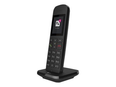 Deutsche Telekom Speedphone 12 - Trådløst ekstra håndsett - DECT\CAT-iq - svart Deutsche Telekom Speedphone 12 - Trådløst ekstra håndsett - DECT\CAT-iq - svart