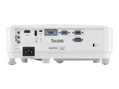 BenQ MW809STH - DLP-projektor - portabel - 3D - 3600 ANSI-lumen - WXGA (1280 x 800) - 16:10 - 720p - kortkast fast linse