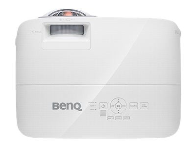 BenQ MW809STH - DLP-projektor - portabel - 3D - 3600 ANSI-lumen - WXGA (1280 x 800) - 16:10 - 720p - kortkast fast linse