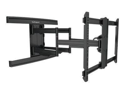 Startech TV Wall Mount supports up to 100 inch VESA Displays, Low Profile Full Motion TV Wall Mount for Large Displays, Heavy Duty Adjustable Tilt/...