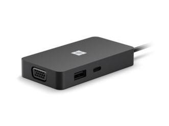 Microsoft USB-C Travel Hub - Dokkingstasjon - USB-C - VGA, HDMI - 1GbE - kommersiell