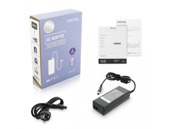 Strømforsyningsenhet Mitsu 19,5V 4,62A (7,4x5,0) 90W