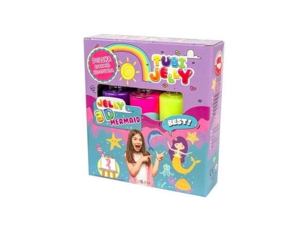 Tuban 3-farget Tubi Jelly-sett - Undine (TU3316)