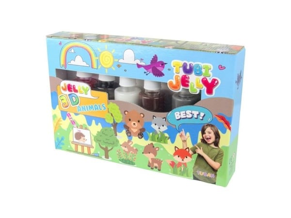 Tuban Tubi Jelly 6 färger - Gyvunai (TU3326)
