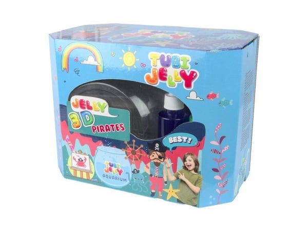 TUBAN Tubi Jelly-sett 8 farger store tilbehør til stort akvarium Pirater