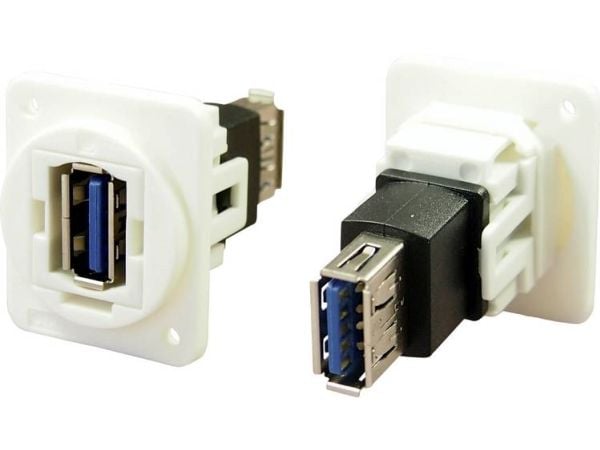 USB-stik Adapter, Tilslutning, indbygning USB-tilslutning, type A ⇔ USB-tilslutning, type A CP30205NXW Cliff Indhold: 1 stk