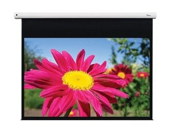 Optoma DE-1095EGA, Motorisert, 2,41 m (95"), 2,03 m, 126,9 cm, 16:10, Svart, Hvit