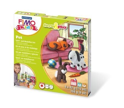 Staedtler FIMO 8034 02 LY, Modellera, Multifärg, Vuxen och barn, Pojke/flicka, inomhus, 110 ° C