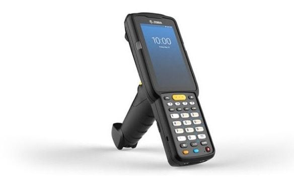 Zebra MC3300x - Terminal til indsamling af data - grov - Android 10 - 32 GB - 4" farve (800 x 480) - stregkodelæser - (2D imager) - USB vært - micr...