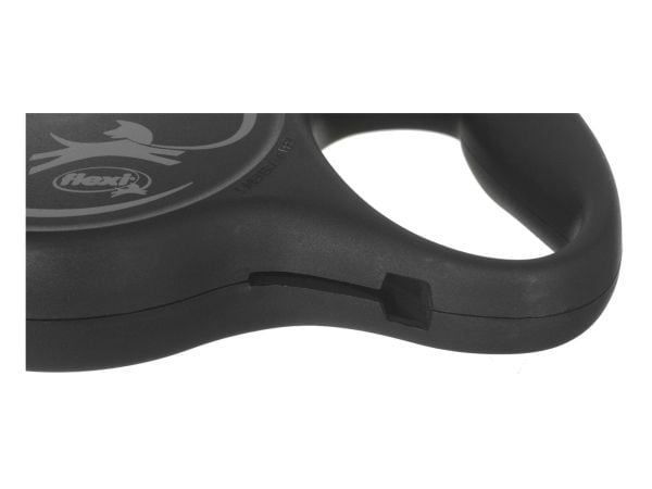 flexi Black Design M bånd 5 m, 25 kg, sort