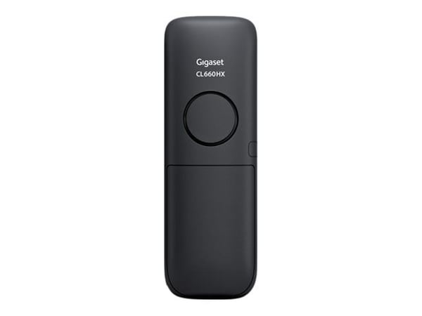 Gigaset CL660HX - Trådløst ekstra håndsett med anrops-ID - DECT\GAP - svart, antrasitt