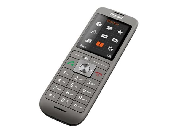 Gigaset CL660HX - Trådløst ekstra håndsett med anrops-ID - DECT\GAP - svart, antrasitt