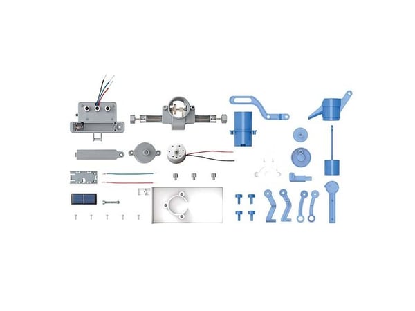 4M Green Science Water Pump, Ingeniørvitenskapssett, Ingeniørvitenskap, 5 år, Blå, Grå, Hvit
