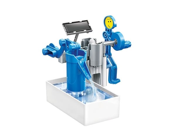4M Green Science Water Pump, Ingeniørvitenskapssett, Ingeniørvitenskap, 5 år, Blå, Grå, Hvit