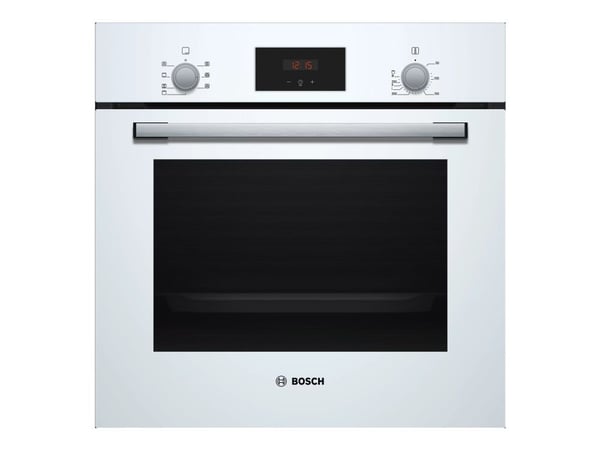 Bosch Serie | 2 HBF113BV1S - Ugn - inbyggd - fördjupning - bredd: 56 cm - djup: 55 cm - höjd: 57.5 cm - Klass A - vit