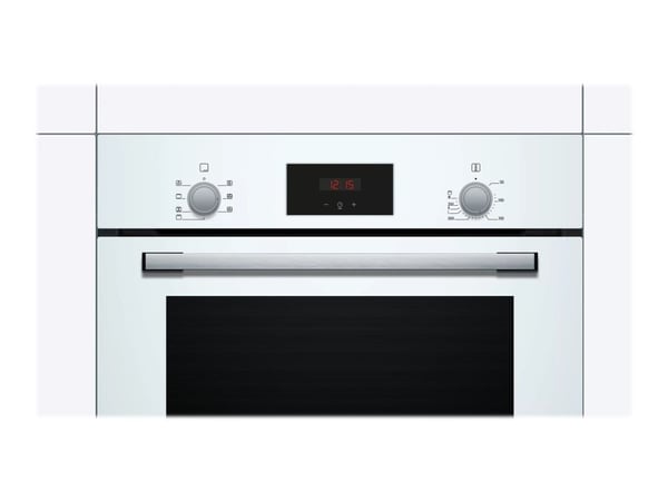 Bosch Serie | 2 HBF113BV1S - Ugn - inbyggd - fördjupning - bredd: 56 cm - djup: 55 cm - höjd: 57.5 cm - Klass A - vit