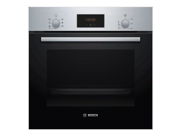 Bosch Serie | 2 HBF113BR1S - Ugn - inbyggd - fördjupning - bredd: 56 cm - djup: 55 cm - höjd: 57.5 cm - Klass A - rostfritt stål