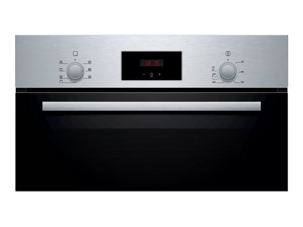 Bosch Serie | 2 HBF113BR1S - Ugn - inbyggd - fördjupning - bredd: 56 cm - djup: 55 cm - höjd: 57.5 cm - Klass A - rostfritt stål
