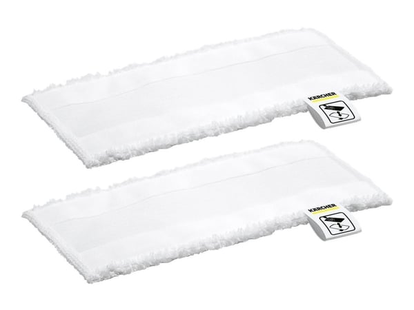 Kärcher EasyFix Mini - Mikrofiberpute - for damprenser (en pakke 2) - for Kärcher SC 1, SC 2, SC 3, SC 4, SC 5